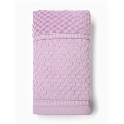 Полотенце махровое LoveLife «Ордос» 70×130 см, лавандовое, 100% хлопок, 430 г/м²