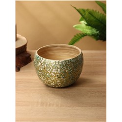 Ваза, 15×15×10.5 см, бамбук