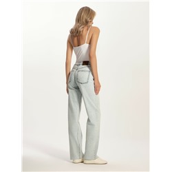 CONTE CON-786 Джинсы straight ULTRA LONG с необработанным краем