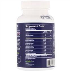 Health Plus, Super Colon Cleanse, средство для ночной очистки кишечника, 515 мг, 60 капсул