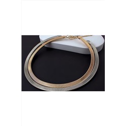 Чокер Дизайнерский Жгут, 8мм + Подарок, подарочная упаковка НАТАЛИ, 1131004