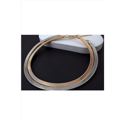 Чокер Дизайнерский Жгут, 8мм + Подарок, подарочная упаковка НАТАЛИ, 1131005