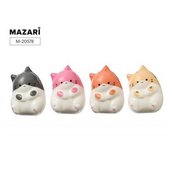 Игрушка-антистресс "Котик" 8,5х5,5 см ПВХ-сетка ассорти M-20578 Mazari