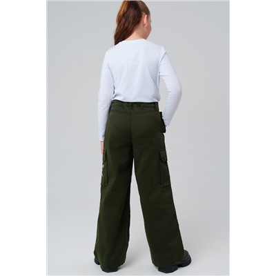 Брюки текстильные для девочек PLAYTODAY, 1226914