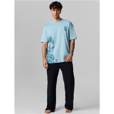 КОМПЛЕКТ МУЖСКОЙ (ФУТБОЛКА, БРЮКИ) 591039