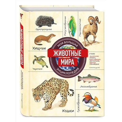 Эксмо "Животные мира. Моя большая энциклопедия"