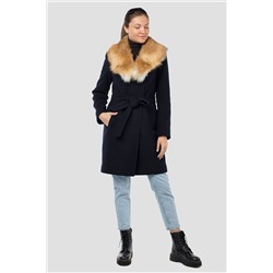 02-2949 Пальто женское утепленное (пояс)