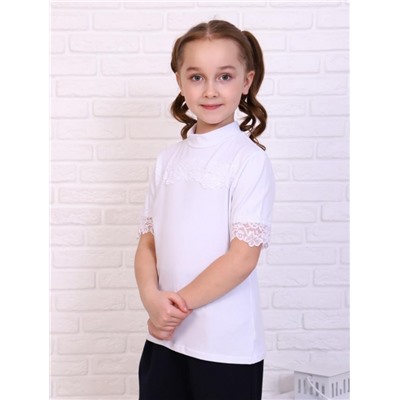 Джемпер Фредерика кор.рукав (Белый)