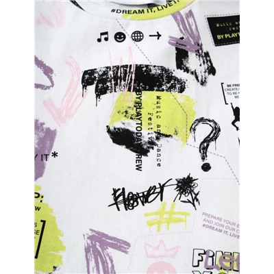 Платье трикотажное для девочек