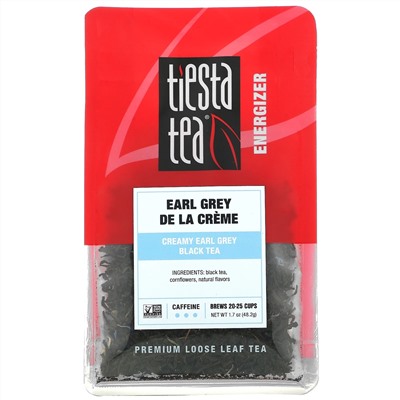 Tiesta Tea Company, Premium Loose Leaf Tea, Creamy Earl Grey, Black Tea, 1.7 oz (48.2 g)