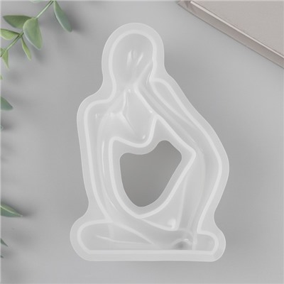 Молд силиконовый «Абстракция. Скучаю» 5×8.8×13.7 см