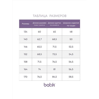 BATIK Куртка 661-24в-1