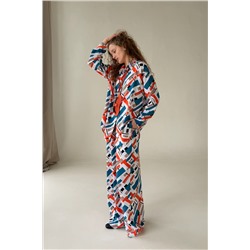 Брюки  СЕТ001Б/01/Синий, оранжевый