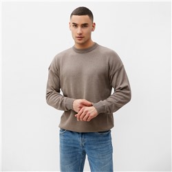 Джемпер мужской MINAKU: Casual Collection, размер 44, тауп