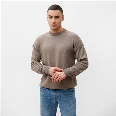 Джемпер мужской MINAKU: Casual Collection, размер 44, тауп