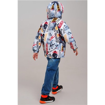 Куртка текстильная с полиуретановым покрытием для мальчиков (ветровка) PLAYTODAY, 1231506