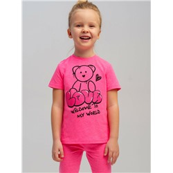 Фуфайка трикотажная для девочек (футболка)