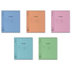 Тетрадь  12л клетка с пластиковой обложкой 64755 Классика CoverPrо matt Dream MIX ErichKrause