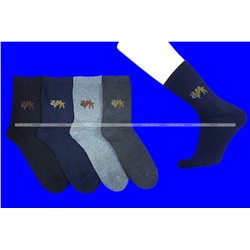 Термоноски мужские верблюжья шерсть внутри махра арт. 1307