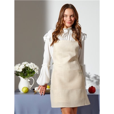 Фартук «Этель» Magnifica, 60×70 см, лён 100%, 180 г/м²