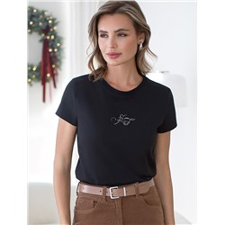 VILATTE Футболка D49.123