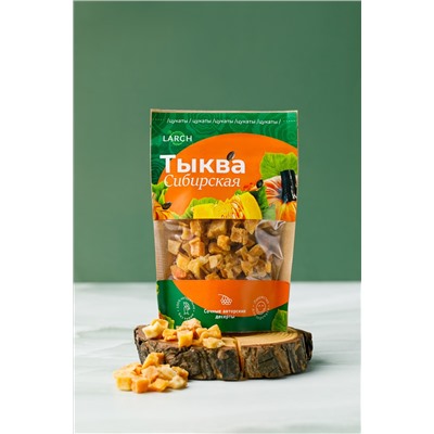 Цукаты Тыква сибирская  / дой пак / 50 г / LARCH