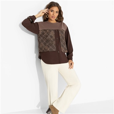 Свитшот для свиданий, Стиль по-взрослому (браун)