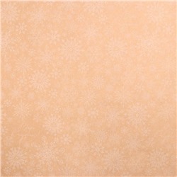 Бумага упаковочная крафтовая «Снегопад», 50×70 см