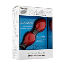 Красные вагинальные шарики Joyballs Secret