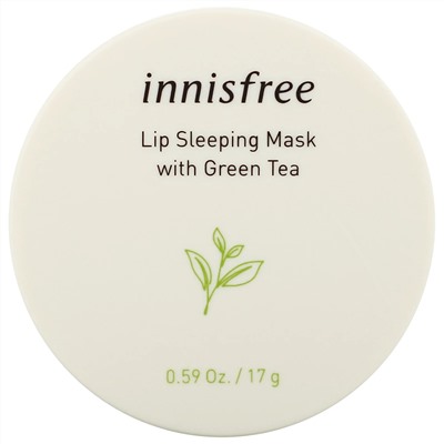 Innisfree, Lip Sleeping Mask with Green Tea, 0.59 oz (17 g)