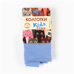 Колготки детские, голубые, рост 62-68 см