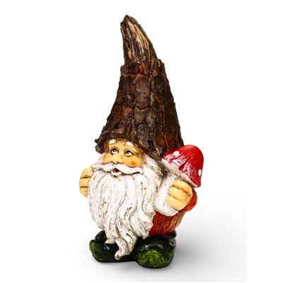 Садовая фигура из полистоуна «Гном», 11×8×23 см