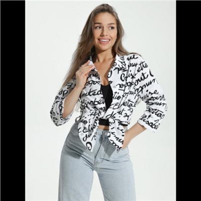 Туника Жанетта (Буквы на белом)