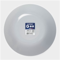 Тарелка глубокая Luminarc DIWALI GRANITE, d=20 см, стеклокерамика, серая
