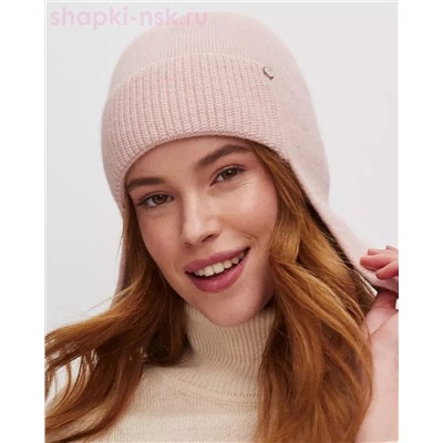 885 WH Ушанка женская (56-58)