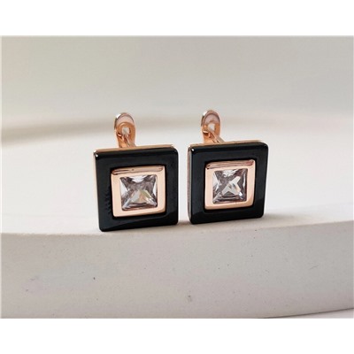 Серьги с керамикой