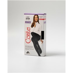 Теплые CONTE ELEGANT COTTON 300 Колготки женские
