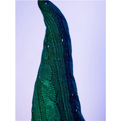 Фигура «Гном в зелёном» 54 см, текстиль, 1 LED, от батареек AG13×3, свечение тёплое белое