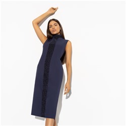 Платье-футляр‑футляр, Поцелуй удачи (night, с манжетами)