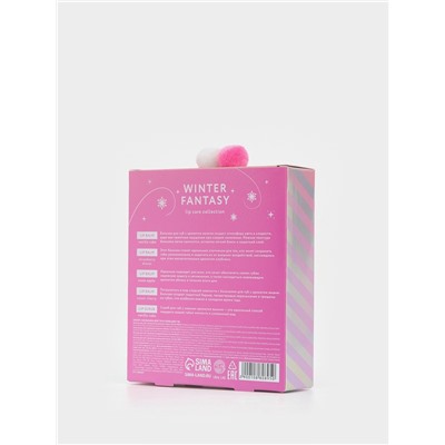Подарочный набор новогодний Winter Fantasy, 4 бальзама и скраб для губ, URAL LAB