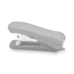Степлер "Attomex" № 10 усиленный (мощность 18 листов, глубина скрепления 45 мм) пластиковый, серый