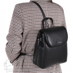 Рюкзак женский 69159 black Velina Fabbiano-Safenta