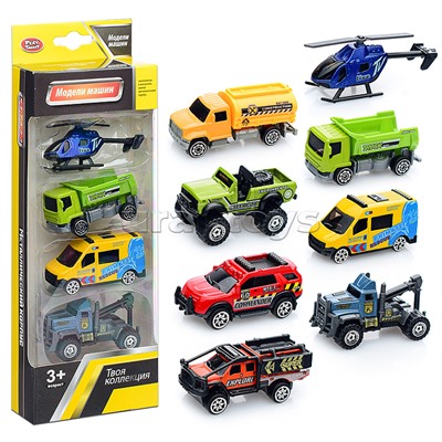 Набор машин "Дорожная коллекция" в коробке