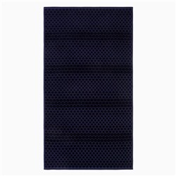 Полотенце махровое Love Life «Комфорт» 50×90 см, темно-синий, 100% хл, 500 г/м²