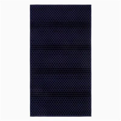 Полотенце махровое Love Life «Комфорт» 50×90 см, темно-синий, 100% хл, 500 г/м²