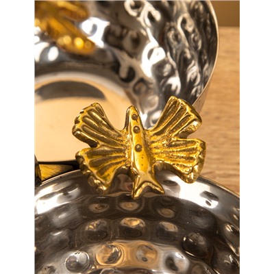 Менажница «Крю», 20×20×20 см, нержавеющая сталь