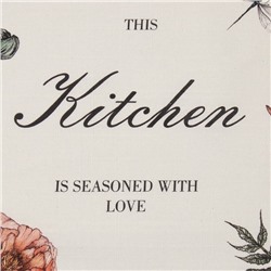 Полотенце «Этель» Kitchen collection, 40×73 см, 100% хлопок, саржа 190 г/м²