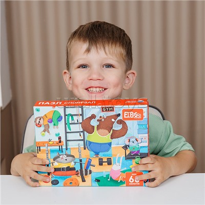 Пазл 60 "Спортзал"