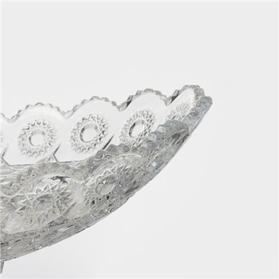 Ваза для фруктов MEY-JI, 36×23 см, стекло, прозрачное