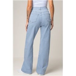 Женские джинсы палаццо с высокой посадкой Happyfox